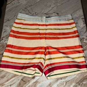 Stella McCartney Multicolor Striped Shorts